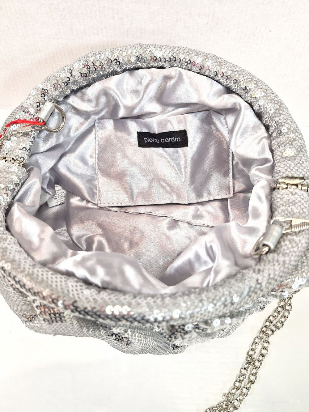 Vakarinis rankinukas Pierre Cardin 970, sidabrinis