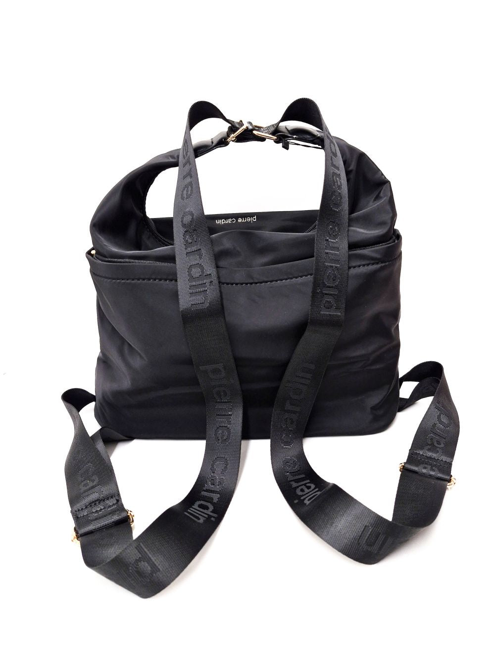 Medžiaginė rankinė/kuprinė Pierre Cardin 7175, juoda